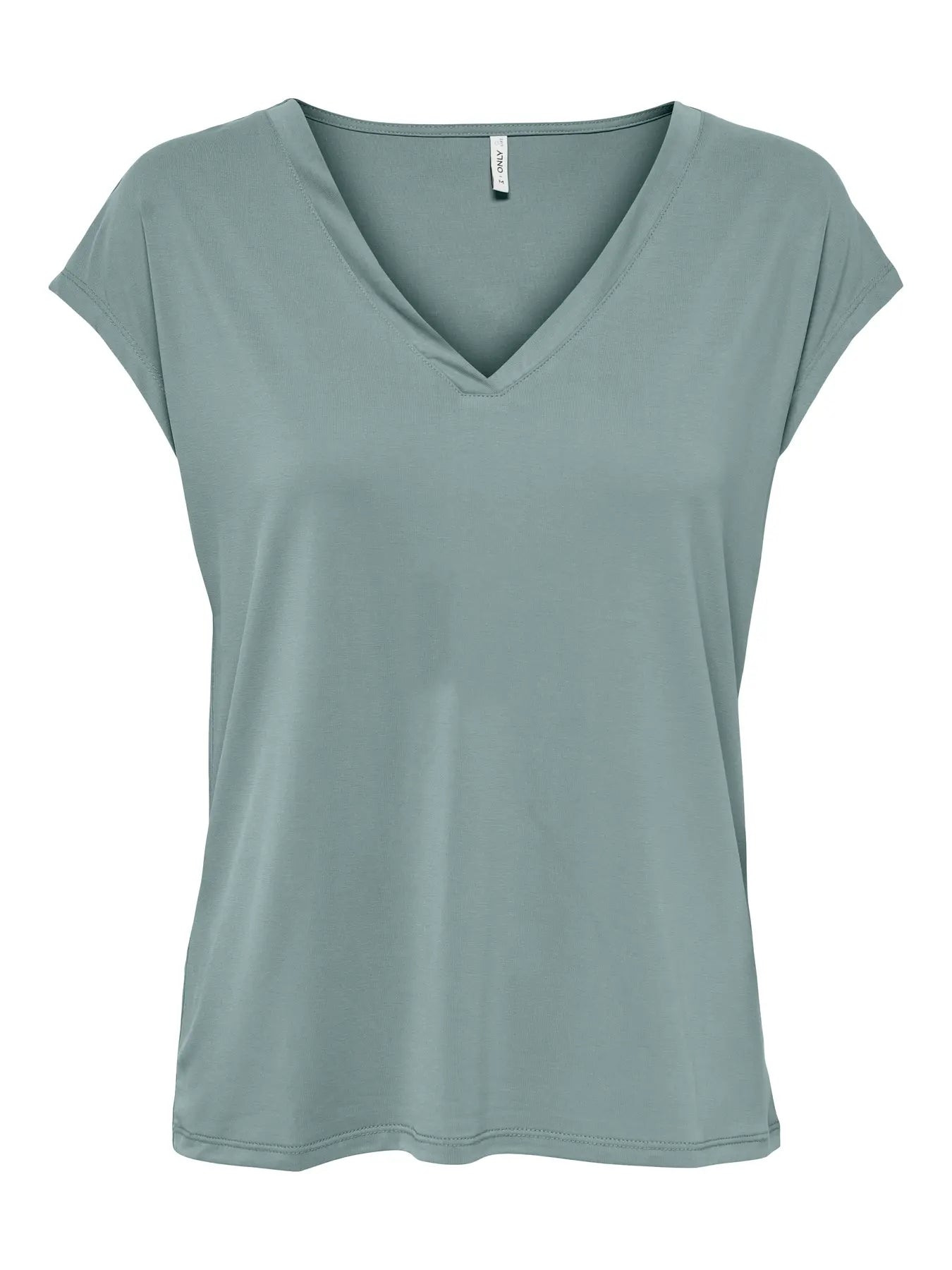 T-SHIRT DECOTE EM V