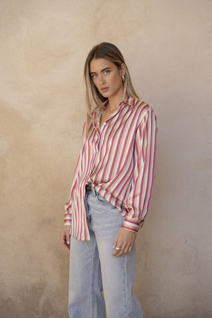 CAMISA BÁSICA ACETINADA